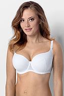 Full cup bra, lace cups, elegant design, B to K-cup